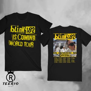 Blink 182 World Tour 2023 T-shirt