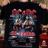 ACDC 50 Years Anniversary 1973 2023 Thank You For The Memories T Shirt