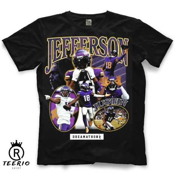 Justin Jefferson Dreams Vintage  T-Shirt