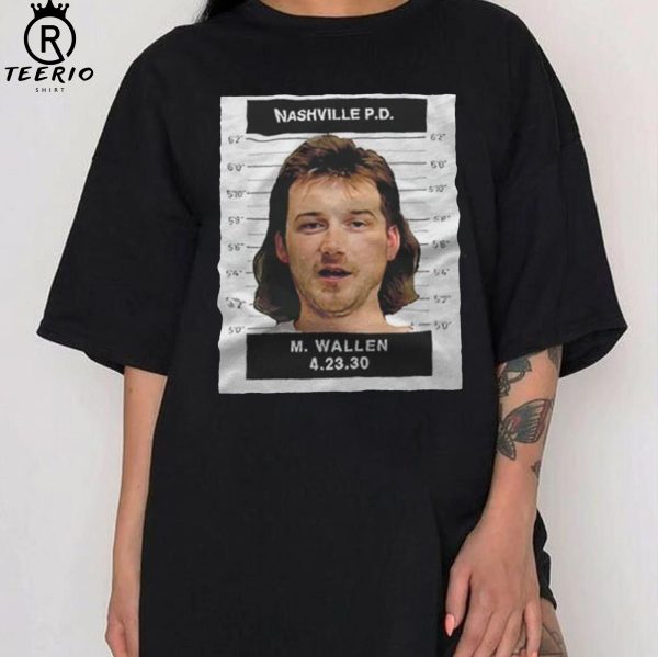 Morgan Wallen Mugshot Hoodie