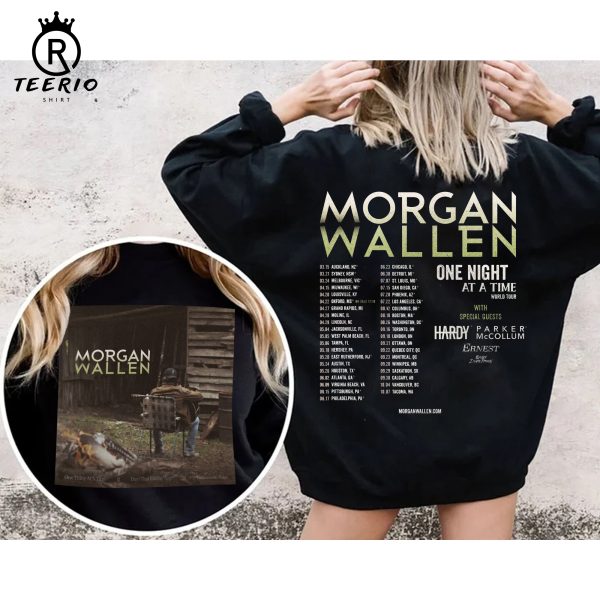 Morgan Wallen One Night At A Time Tour 2023 Double Sweatshirt