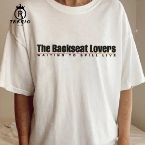 Vintage The Backseat Lovers 2022 Tour Unisex Shirt