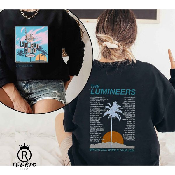 The Lumineers Front And Back Shirt, Butterfly Shirt