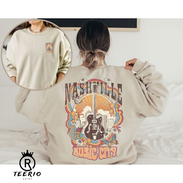 Nashville Tennessee Crewneck Sweatshirt