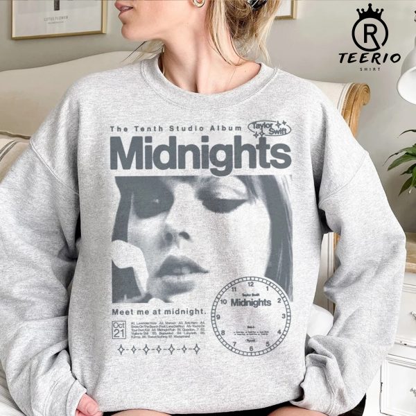 Taylor Midnights New Album Cover Sweatshirt