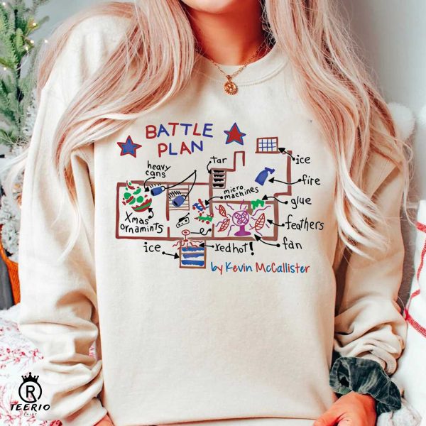 Battle Plan by Kevin Mccallister Sweatshirt