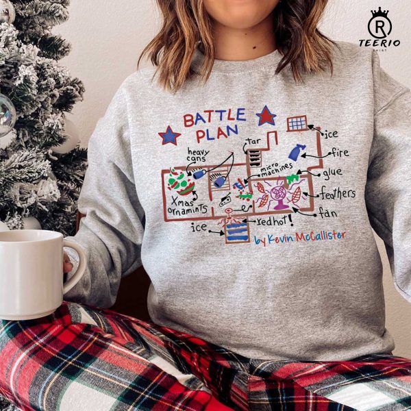 Battle Plan by Kevin Mccallister Sweatshirt