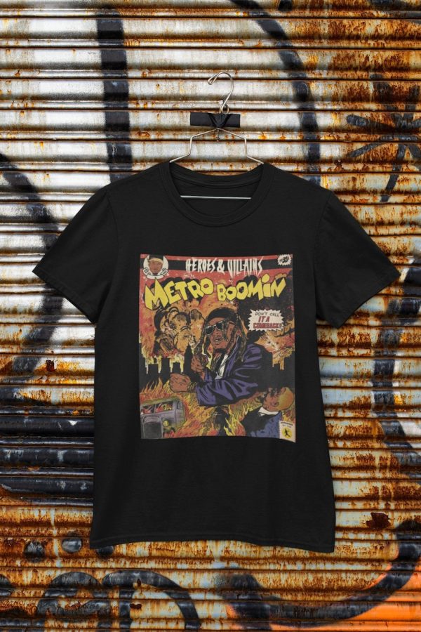 Metro Boomin Heroes & Villains Album T-Shirt