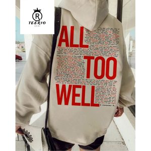 All Too Well Shirt, Taylor Vintage Sweatshirt