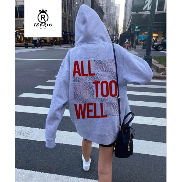 All Too Well Shirt, Taylor Vintage Sweatshirt