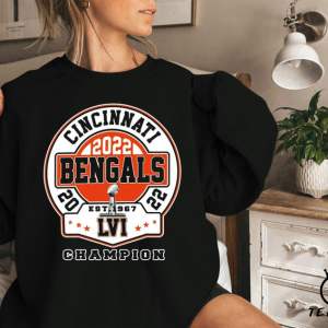 Vintage Style Go Bengals 2022 Football Crewneck Sweatshirt