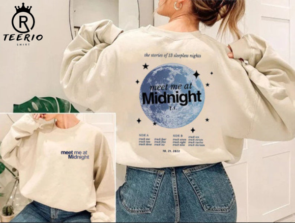 Meet Me At Midnight T.S Album Sweatshirt