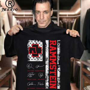 Rammstein Band Signatures T Shirt