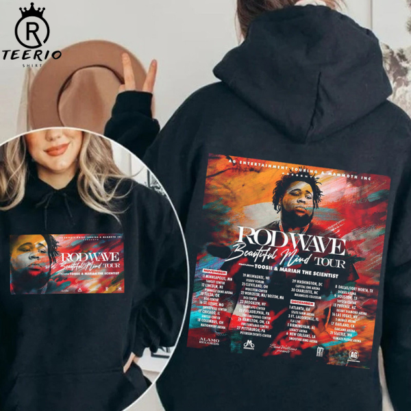 Rod Wave Beautiful Mind 2022 Tour Hoodie