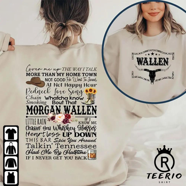 Retro Wallen Western shirt, Wallen Sweatshirt