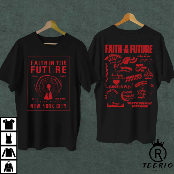 2022 Faith In The Future 2 Side Crewneck T-Shirt