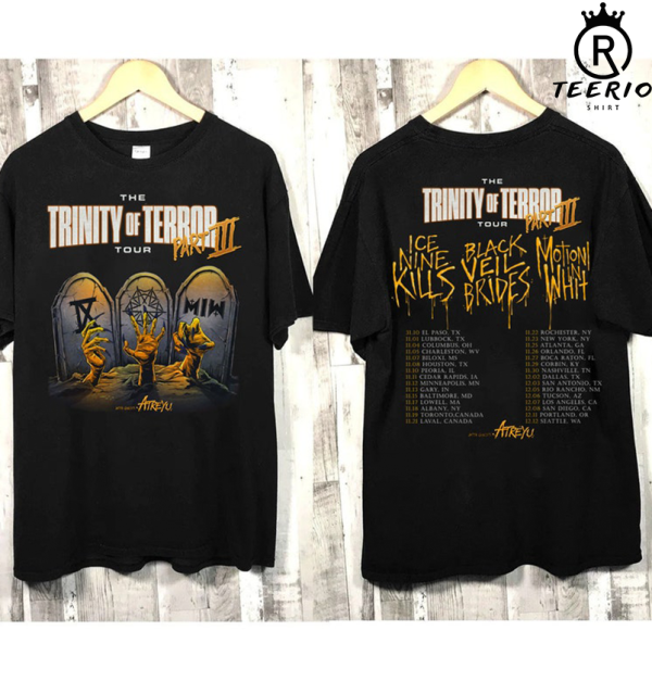 Trinity of Terror Tour 2022 Shirt