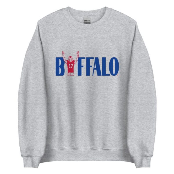 Buffalo Bills Josh Allen Touchdown Boyfriend Sweatshirt