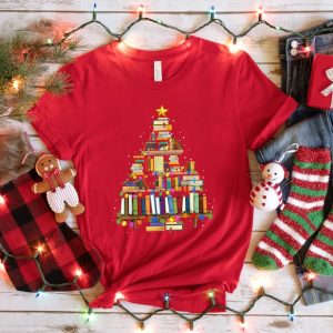 Christmas Book Tree Shirt