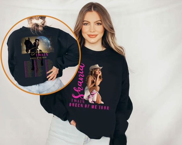 Queen Of Me Tour 2023 Shania Twain Shirt