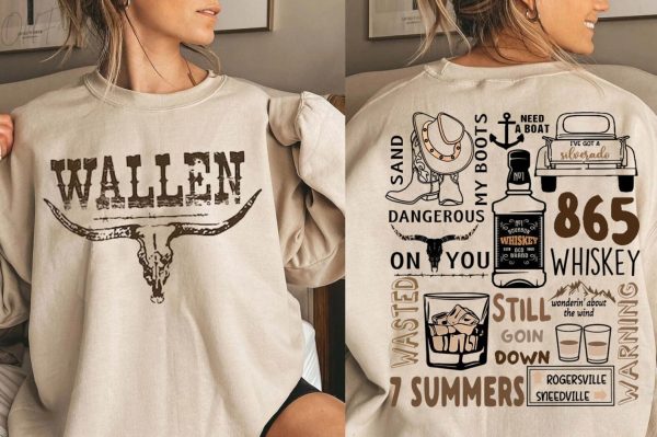 Vintage Wallen Western Sweatshirt