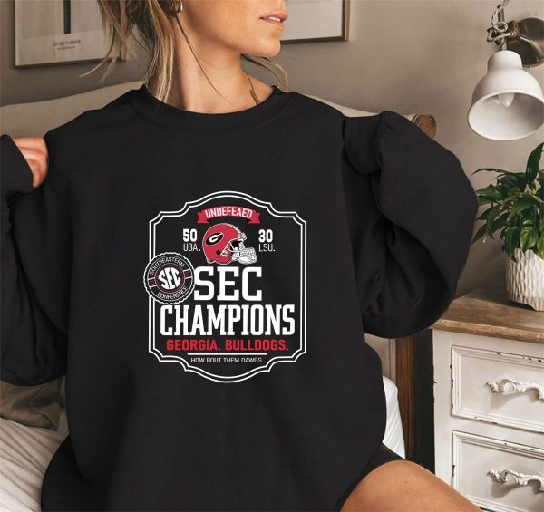 Georgia 2022 UGA SEC Champions Elite Players T-Shirt