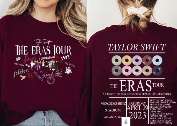 Taylor The Eras Tour Sweatshirt