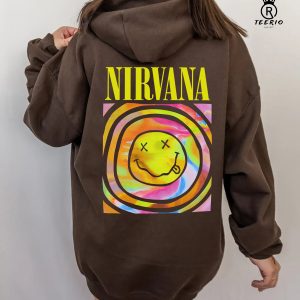 NlRVANA Smiley Face Crewneck Hoodie