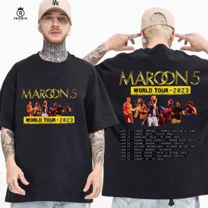 Maroon 5 World Tour 2023 Shirt