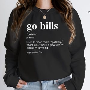 Go Bills Definition Buffalo Bills Unisex Cotton Sweatshirt