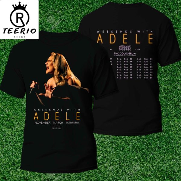 Weekends with Adele Concert Shirt