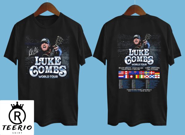 Luke Combs 2023 World Tour Stadium in 2023 Shirt