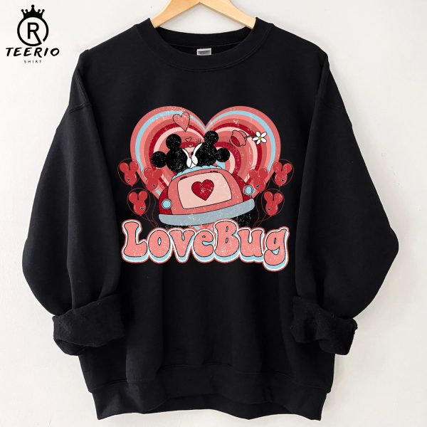 Vintage MickeyMinnie Love Bug Valentine Comfort Colors® Shirt