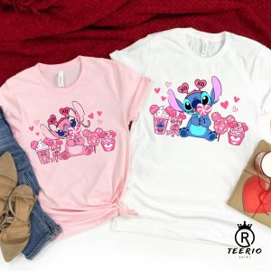 Stitch Snacks Valentine Shirt