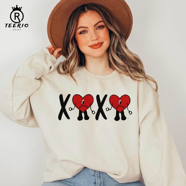 Xoxo Bad Bunny Heart Shirt