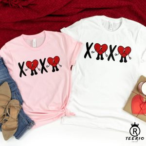 Xoxo Bad Bunny Heart Shirt