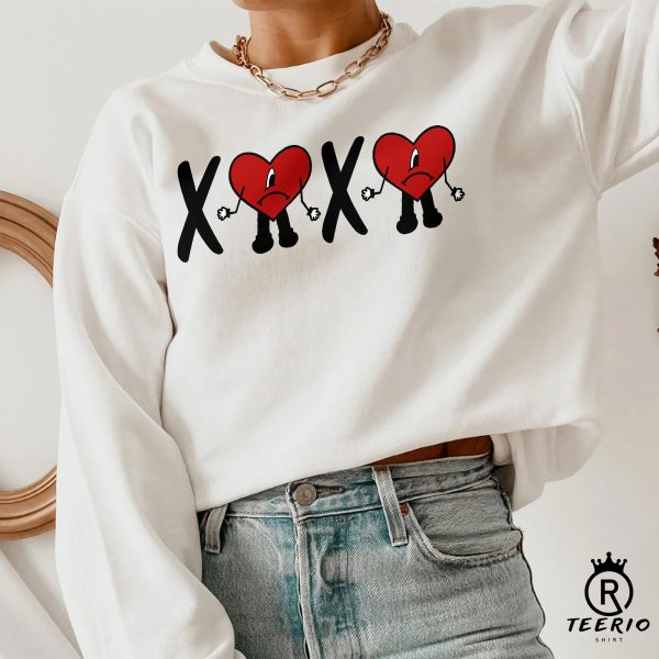 Xoxo Bad Bunny Heart Shirt