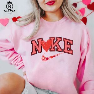 Heart Valentine’s Day Shirt, N1KE Valentines Day Sweatshirt