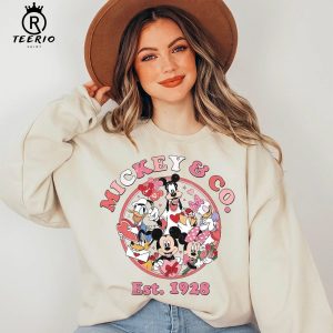 Vintage Mickey & Co Est 1928 Valentine Shirt