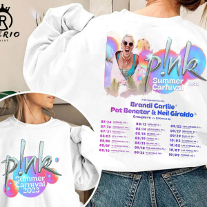 Pink Summer Carnival Tour Shirt