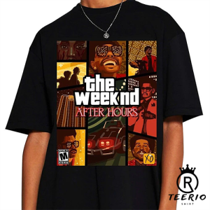 Vintage Retro 90S The Weeknd After Hours Til Dawn Tour T-Shirt