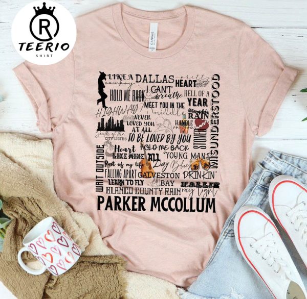 Parker McCollum Spring TOUR DATES 2023 World Tour Double Sided Shirt