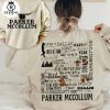 Parker McCollum Spring TOUR DATES 2023 World Tour Double Sided Shirt