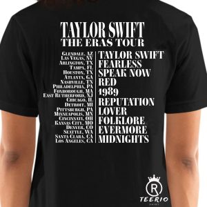 Two Sided Taylor Eras Tour Shirt