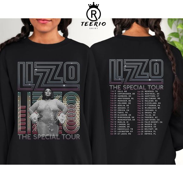 Lizzo Special World Tour 2023 Concert Shirt