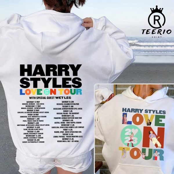 Harry Tour 2023 Tee, Love On Tour 2023 Sweatshirt