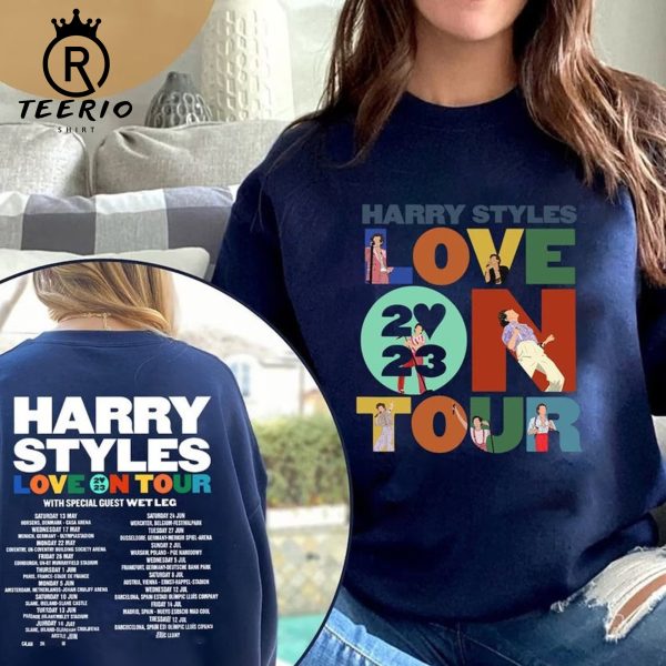 Harry Tour 2023 Tee, Love On Tour 2023 Sweatshirt