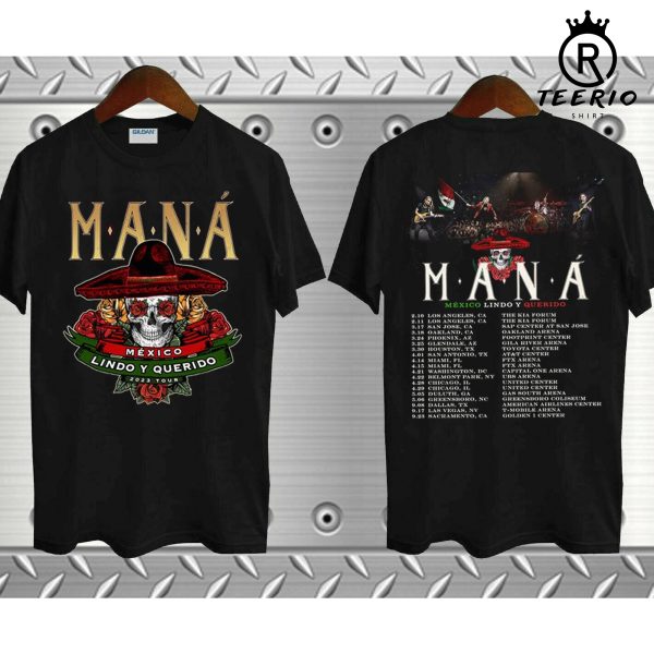 Maná México Lindo y Querido Tour 2023 T-Shirt