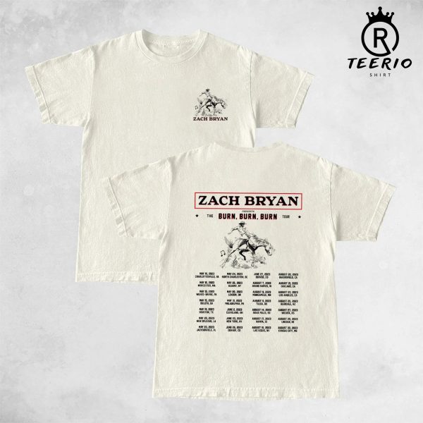 The Burn Burn Burn Tour 2023 Shirt