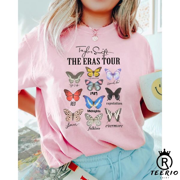 The Eras Tour Butterfly Vintage Shirt